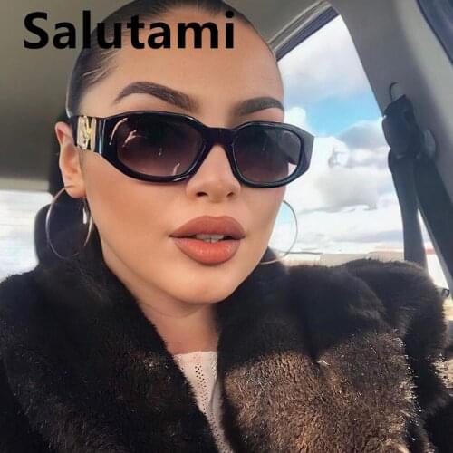 Small Polygon Square Black Flower Sunglasses For Women Fashion Brand Gradient Ins Hot Sun Glasses Men Hip Hop Eyewear Red White