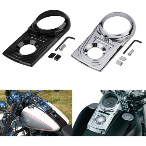 Motorcycle Dash Panel Insert Cover For Harley Softail Heritage Classic FLSTC Fatboy Lo Dyna Night Train FLS FXS Springer FXSTS