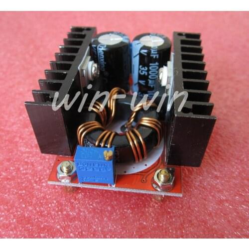 1pcs 150W 10-32V~ 12-35V 6A Step Up Voltage Charger Power DC Boost Converter power supply voltage regulator DC-DC Boost