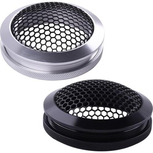 For 2" inch Speaker Grill Conversion Net Cover Car Audio Decorative Circle Full Metal Mesh Grille 64.5mm