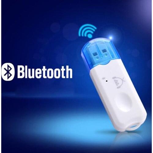 USB Bluetooth Adapter Transmitter Bluetooth Receiver Audio Bluetooth Dongle Wireless USB Adapter With Mic for PC Laptop Speakers