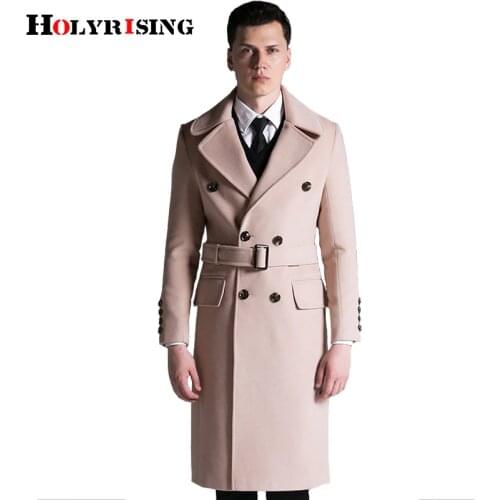 Winter Jacket Men Wool Coat Slim Fit Jackets Fashion Outerwear Warm Man Casual Jacket Overcoat Coat Plus Size 6XL size #18066