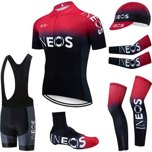 2022 TEAM INEOS cycling clothing 20D bike shorts FULL Suit Ropa Ciclismo quick dry bicycling jersey Maillot sleeves warmers