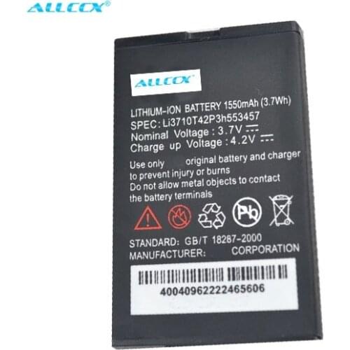 ALLCCX battery mobile battery Li3709T72P3H553447/Li3710T42P3h553457 for ZTE C170 C172 C190 C360 C361 C362 C3621 C366