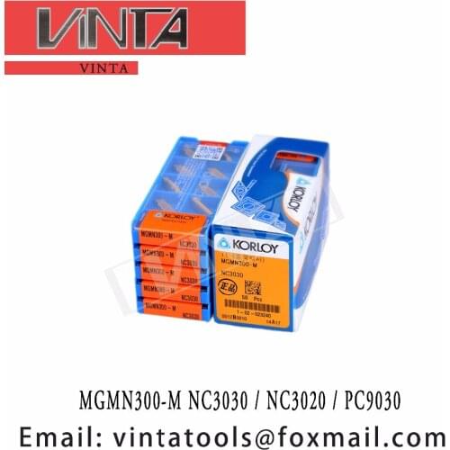 Free shipping high quality MGMN300-M NC3030 / MGMN300-M NC3020 / MGMN300-M PC9030 cnc carbide glooving inserts
