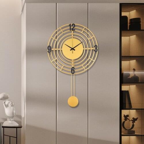 Large Gold 3d Wall Clock Metal Modern Living Room Bedroom Silent Creative Luxury Clocks Wall Watches Home Decor Reloj De Pared