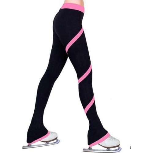 Skating Trouser Figure skating pants Girl Plus velvet Thick Winter