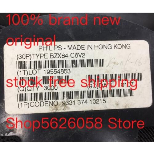 BZX84-C6V2 BZX84 SOT-23 100% brand new in stock 50PCS/LOT