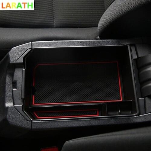 For Toyota RAV4 RAV 4 2016 Central Suitcase Storage Box Armrest Remoulded Inside Car Glove Storage Box Car Styling