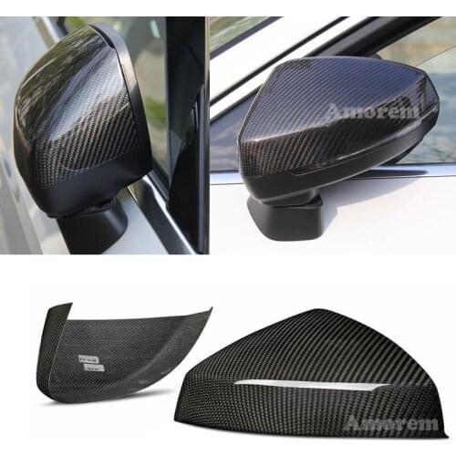 Dry Carbon Fiber Rearview Mirror Cover For Audi A3 RS3 8V S3 2014 2015 2016 2017 2018 2019 Car Accessories Side Mirror Cover