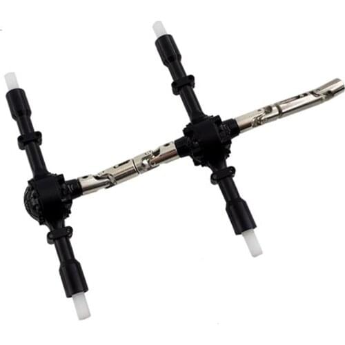 For 1/16 WPL B-14 B-14K B-16 B-16K B-24 Military RC Truck Heavy Duty Metal Front Central Rear Axle Drive Shaft Modification Part