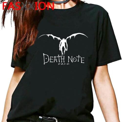 Harajuku Death Note Shinigami Ryuk Graphic T-shirt Men Kawaii Funny Vintage T Shirt Cool Japanese Anime Tshirt Cute Top Tee Male