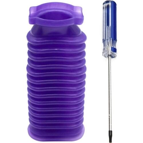 For Dyson V6 V7 V8 V10 V11 DC74 Soft Velvet Roller Suction Blue Hose Replacement For Home Cleaning Vacuum Cleaner Accessories