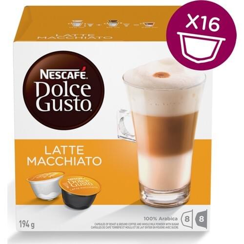 Nescafe Dolce Gusto Latte Macchiato 16 Capsule