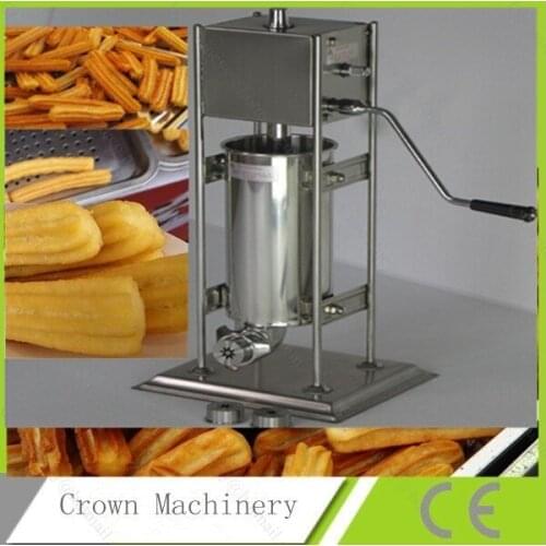 CE approved stainless steel 3L Manual churros maker machine for sale