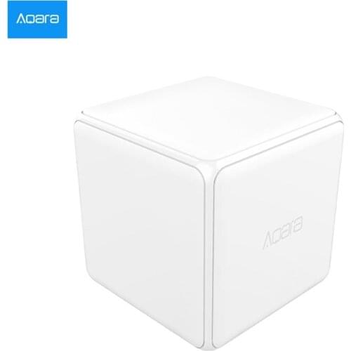 Original Aqara Magic Cube Controller Zigbee Version Controlled by Six Actions For Xiaomi Home Device Work With Smart Home App