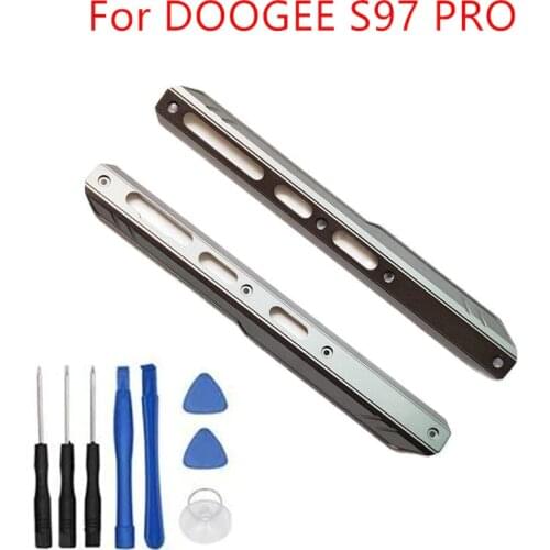 Original Middle Side Metal Frame Housings Cover For DOOGEE S97 PRO 6.39inch Cell Phone with tools
