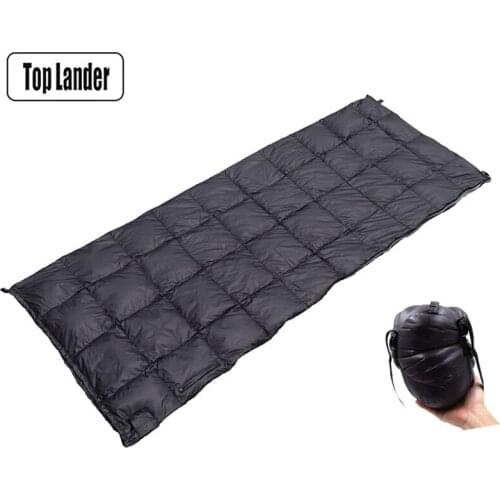 Outdoor Camping Travel Portable Multifunctional Down-filled Sleeping Bag Envelope Adult Sleeping Bags Single Person /30