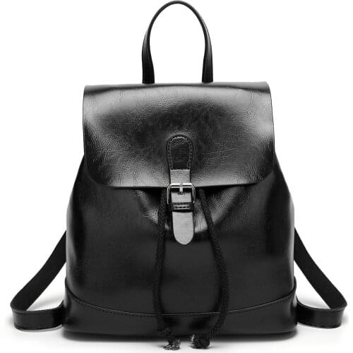 Backpack women bag 2019 new large-capacity fashion leather backpack travel bag
