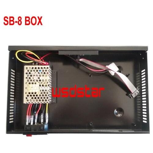 SB-8 BOX LED sending card box External sender box for installing Support TS802D TS802 TS801 MSD300 Meanwell power supply