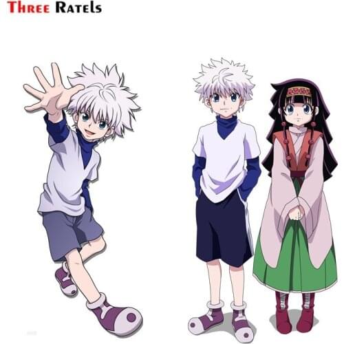 Three Ratels FC635 Hunter X Killua Render Anime Car Sticker Vinyl Apple Macbook Decal