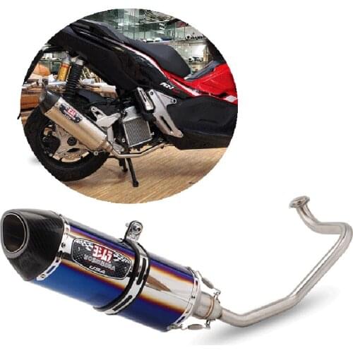 XADV150 X-ADV150 Motorcycle Full Exhaust system Yoshimura Escape Moto Modified Muffler Slip on For Honda XADV 150 X-ADV X ADV150