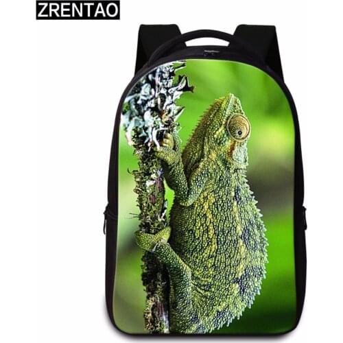 ZRENTAO backpack for laptop schoolbag for teens boys girls youth travel rucksack animal print bookbag double shoulder bags