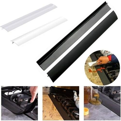 1pc 21/25 Inches Protective Cooktop Cover Non-Toxic Oil-Proof Slit Strip Kitchen Gap Cover Stove Mat