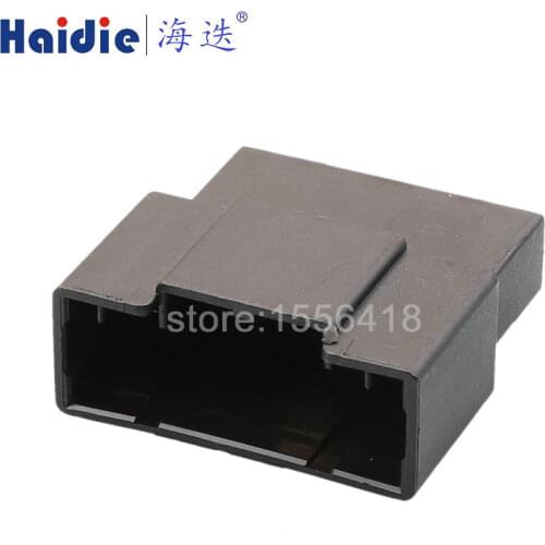 2sets auto 20pin cable housing plug wiring harness female unsealed connector