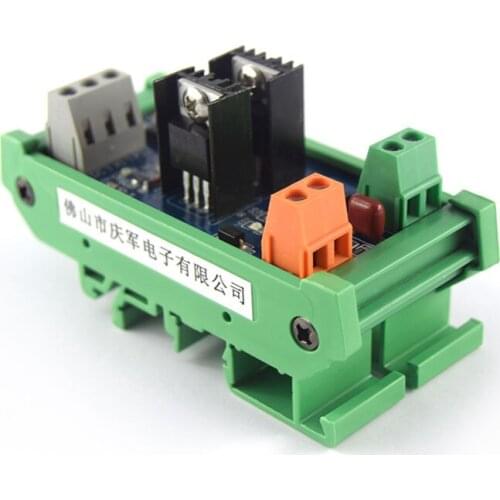 2-way PLC DC Amplifier Board Power Output Expansion Board Relay Isolation Protection Board RC Anti-surge Relay
