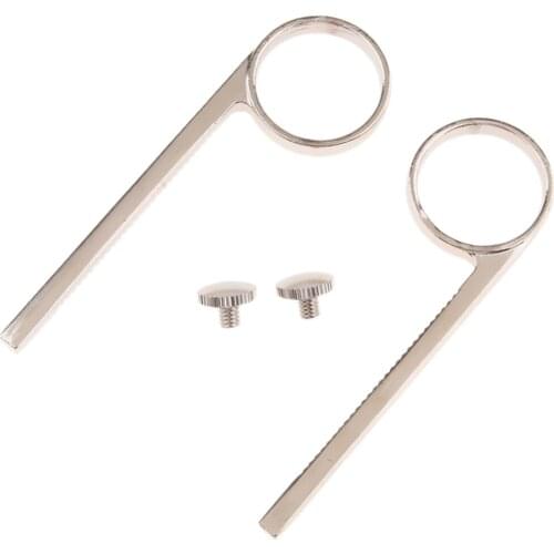 2 Pcs Trumpet Slide Finger Ring Trumpet Parts Accessories, 88mm Length