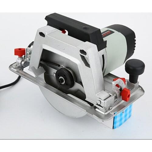 220V 1380W 8-inch electric circular cutting machine multi-functional portable woodworking saw portable woodworking saw electric