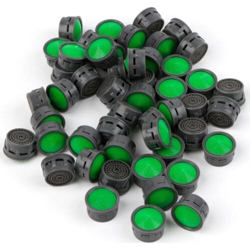 YYSD 50PCS Water Saving Aerator Bathroom Faucet Bubbler Spout Net Prevent The