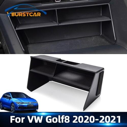 Interior Accessories Stowing Tidying Console Organizer Car Storage Glove Box Case for Volkswagen VW Golf8 Golf 8 MK8 2020 2021