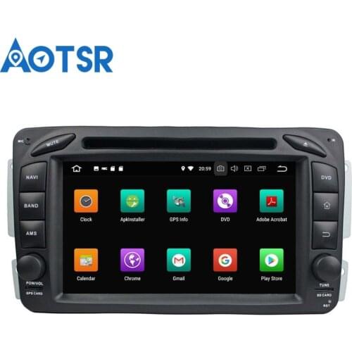Aotsr Android 8.0 7.1 GPS navigation Car NO DVD Player For Benz W163 W209 W203 multimedia radio recorder 2 DIN 4GB+32GB 2GB+16GB