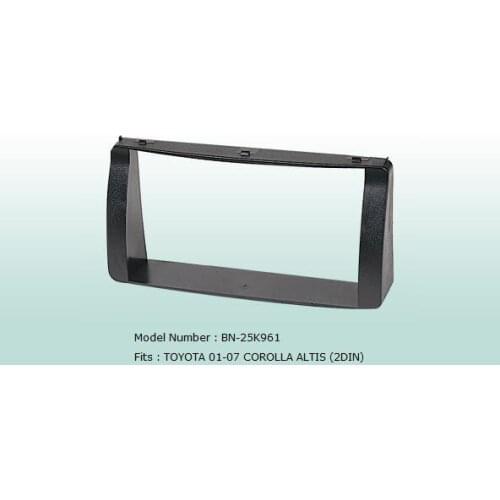 Car Fascias Stereo Audio Panel Navigation Frame Dash Kit For Corolla Altis 2001 2002 2003 2004 2005 2006 2007