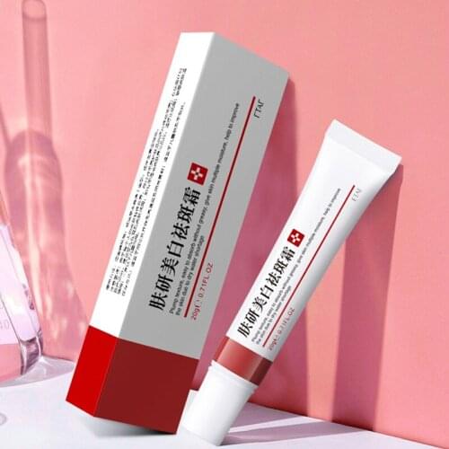 Effective Whitening Freckle Cream Remove Dark Spots Anti Freckle Cream Fade Pigmentation Melasma Brighten Creams Skin Care 20g