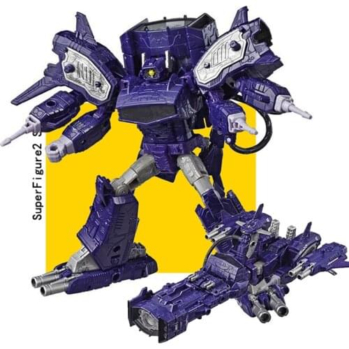 HZB Transformation E3419 Siege Cybertron Leadership Leader Shockwave Desformation Robot Action Figure Kids Model Toys