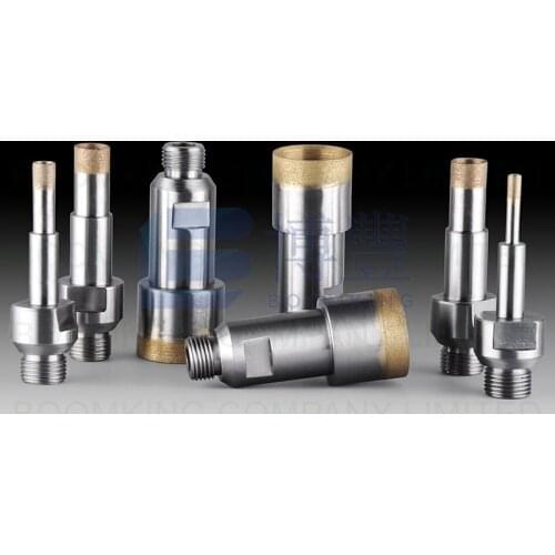 BOOMKING 1/2'' Gas glass sintered diamond core drill bits Diameter:41/42/43/44/45/46/47/48/49/50/51/52/53/54/55/56/57/58/59/60mm