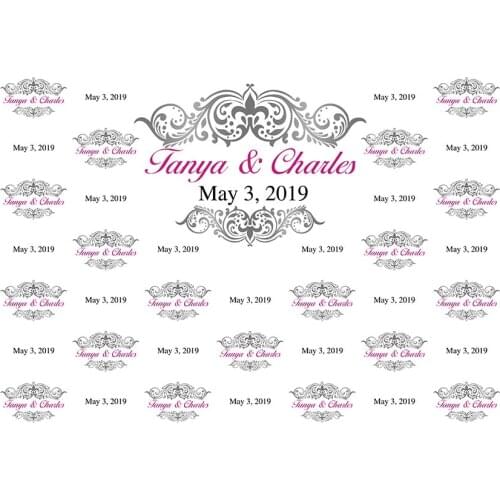 Personal Wedding day photo backgrounds vinyl fotografia marriage backdrops photography for photo studio props photophone lv-1809