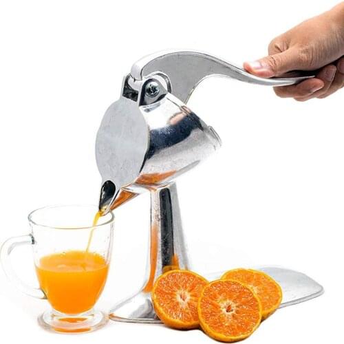 Stainless Steel Juicer Manual Fruit Squeezer Lemon Orange Press Juicer Kitchen Gadget Hand Press Juicer Fruit Juicer Machine