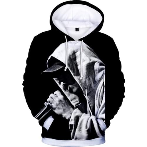 3D Print EMINEM Famous Hoodie Boys Popular Hip Hop Hoodies Men/Women Sweatshirts Fashion Harajuku Sweatshirts Casual Boys Tops