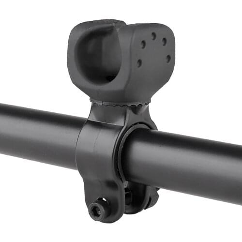 Bicycle Light Bracket Torch Mount Clamp Lamp Clip 360 Degree Rotation Flashlight U Style Cycling LED Lights Bike Accessories