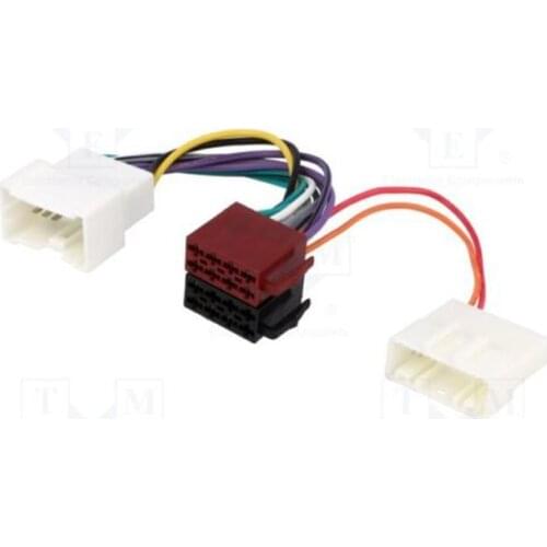 Radio ISO Wiring Harness Connector Adaptor Cable Loom for Mercedes Citan Renault Twingo Dacia Duster Logan Lodgy Sandero Kangoo