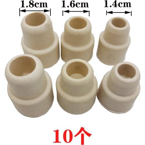 10PCS/Lot 14# 16# 18# Laboratory Rubber Septa Lab Rubber Stoppers