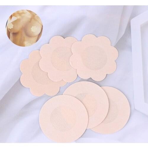 10pcs Bra Nipple Cover Accessories Womens Invisible Breast Lift Tape Overlays On Bra Nipple Stickers Cover