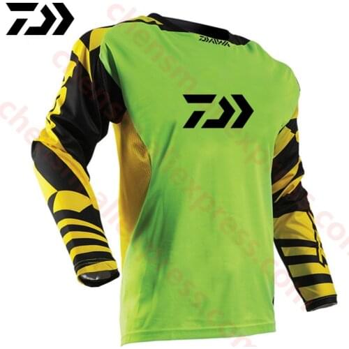 2019 DAIWA Men Fishing Clothing Ultrathin Sunscreen Long Sleeve Anti-uv Breathable Coat Summer Fishing Shirt Size XS-5XL Jacket