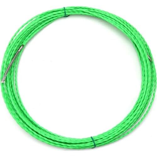 5m/10m/15m/20m/25m/30m Cable Puller Electrical Wire Fish Tape Dia6mm Wire Cable Puller for Conduit Ducting Rodder Wire Guide