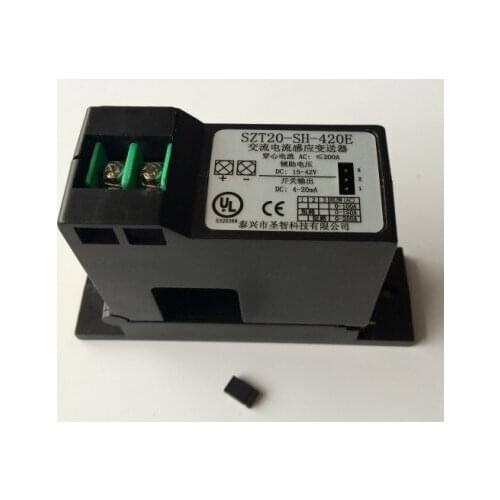 AC 0-200A Current Transformer Output DC Analog Converter 4-20mA AC DC Converter