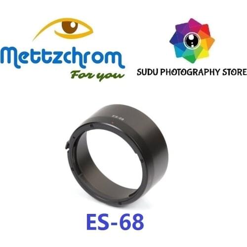 Mettzchrom Lens Hood ES-68 ES-68 II Bayonet Mount Lens Hood For Canon EF 50mm f/1.8 STM Lens